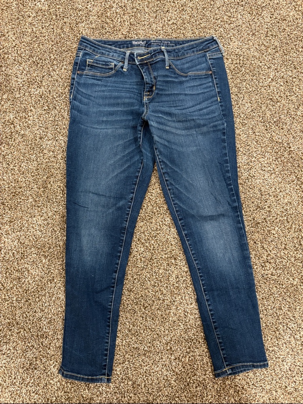 Massimo High-Rise Dark Blue Women’s Jeans